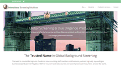 Desktop Screenshot of intlscreening.com